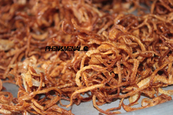 Crispy fried onions and Biryani cant be separated. Made for each other
